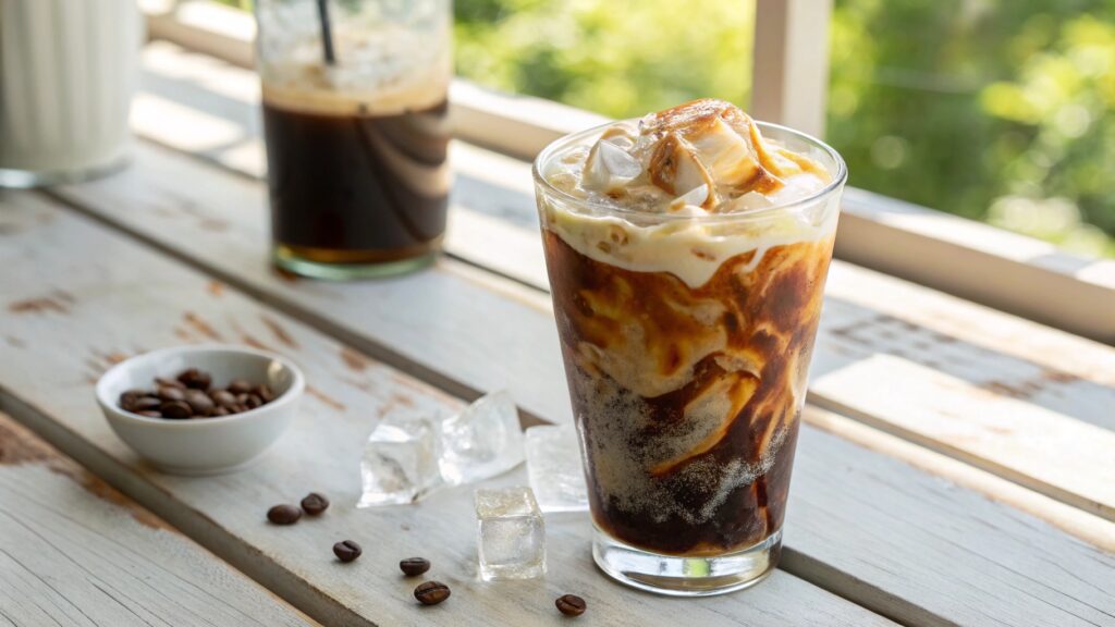 Brown Sugar Vanilla Iced Coffee