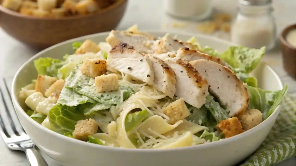 Chicken Caesar Pasta Salad