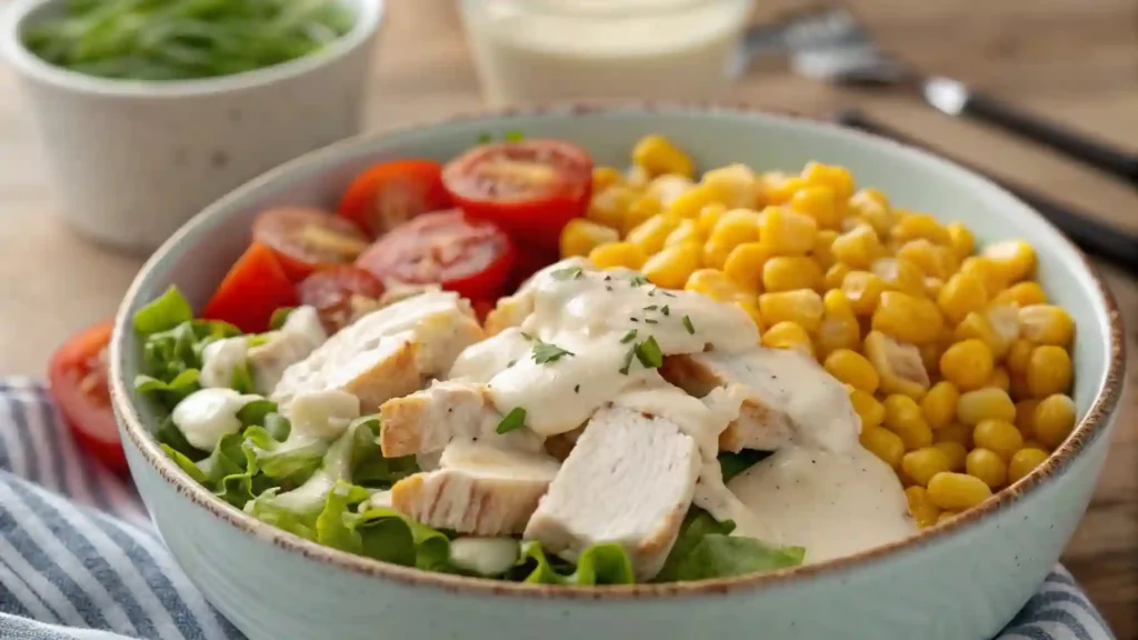 chicken corn salad