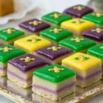 Mardi Gras Petit Fours