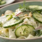 cucumber pasta salad