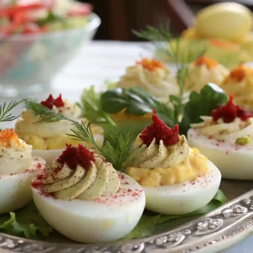 Fancy Deviled Eggs