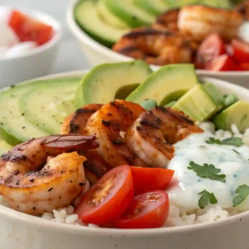 Grilled Shrimp Bowls
