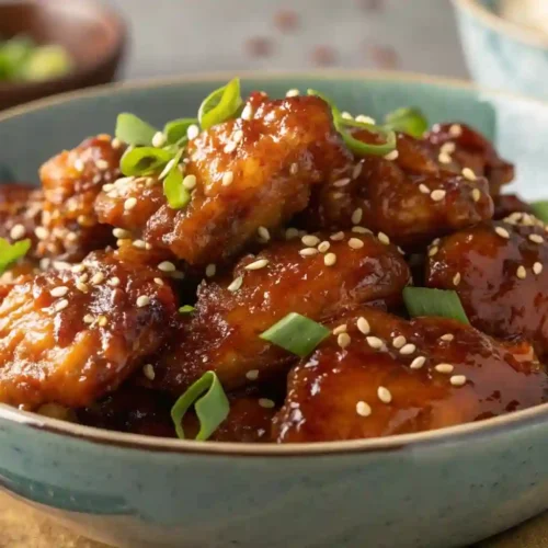 honey garlic chicken