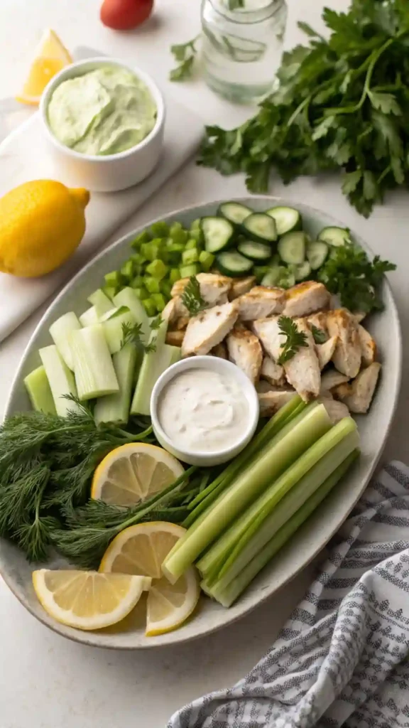 herb chicken salad
