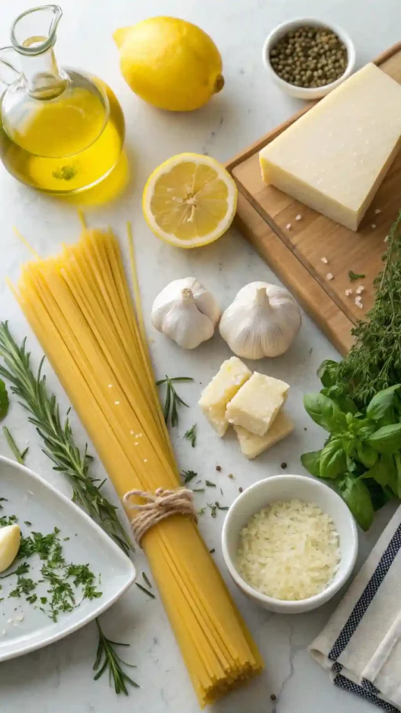 lemon pasta recipe