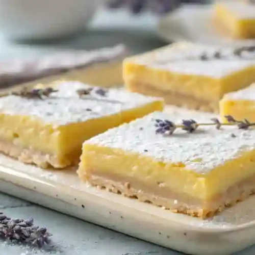 Lavender Lemon Bars