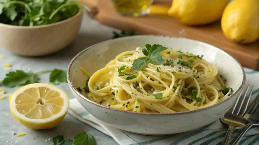 lemon pasta recipe