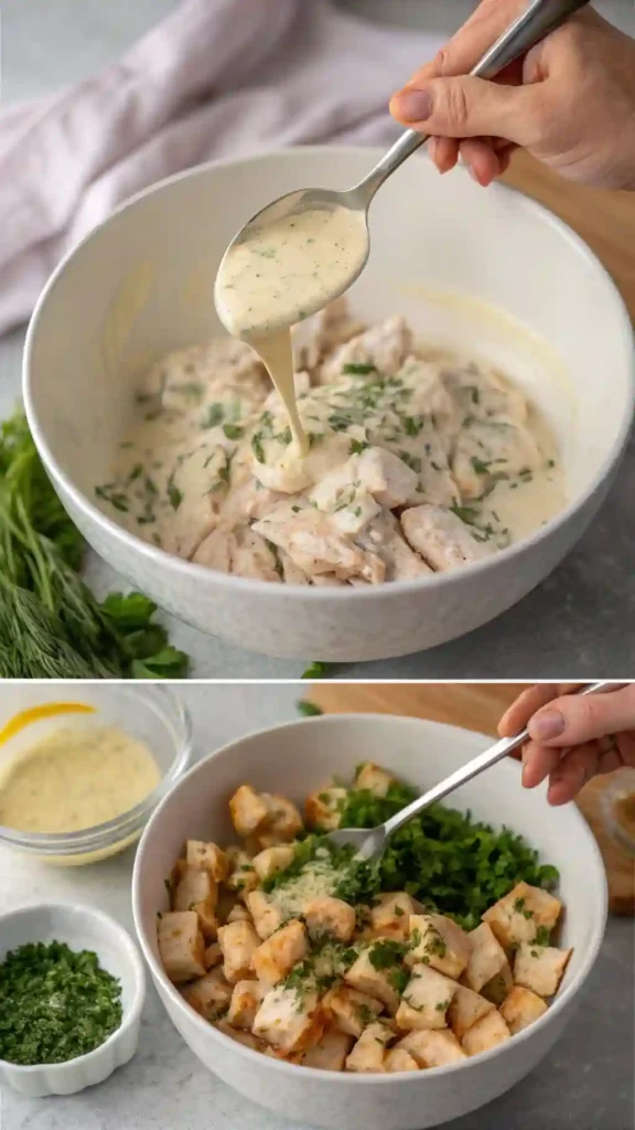 herb chicken salad