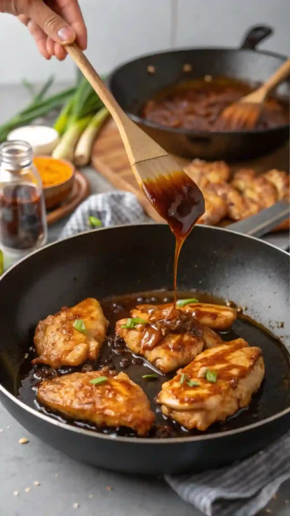 honey garlic chicken