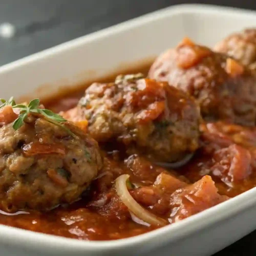 Salisbury Steak Meatballs