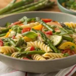 spring pasta dinner