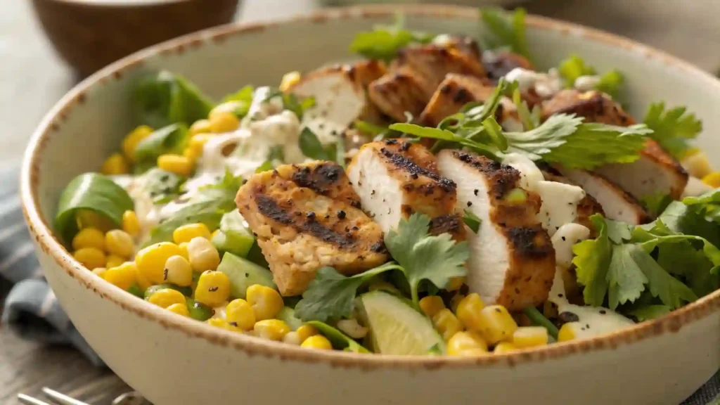 street corn chicken salad