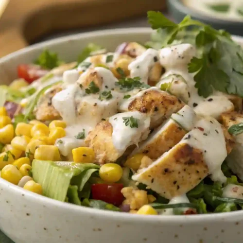 Street Corn Chicken Salad
