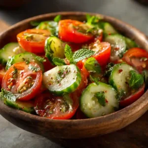 Cucumber Tomato Salad Recipe