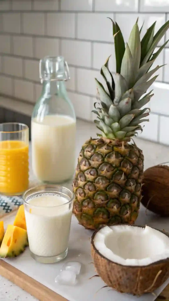 virgin pina colada recipe