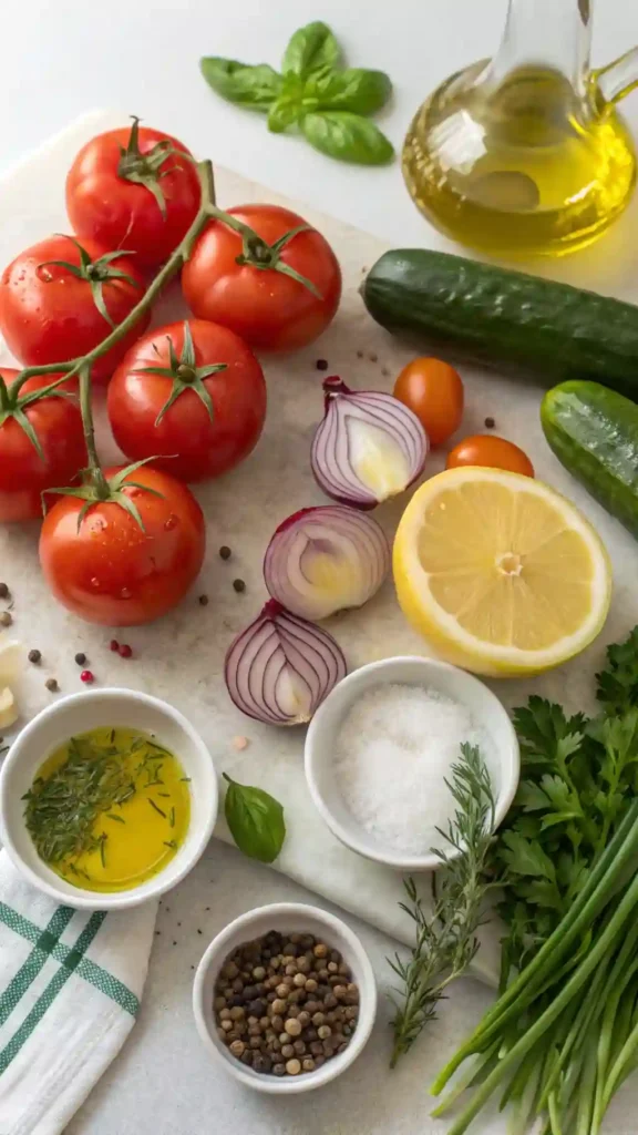 tomato cucumber salad recipe