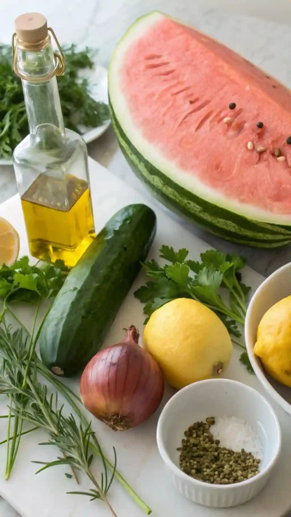watermelon salad