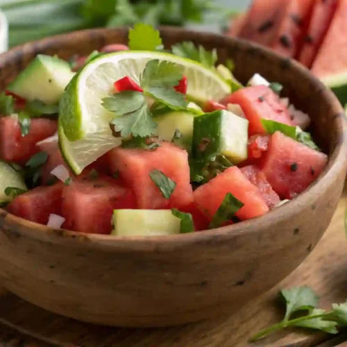 Mexican Watermelon Salad
