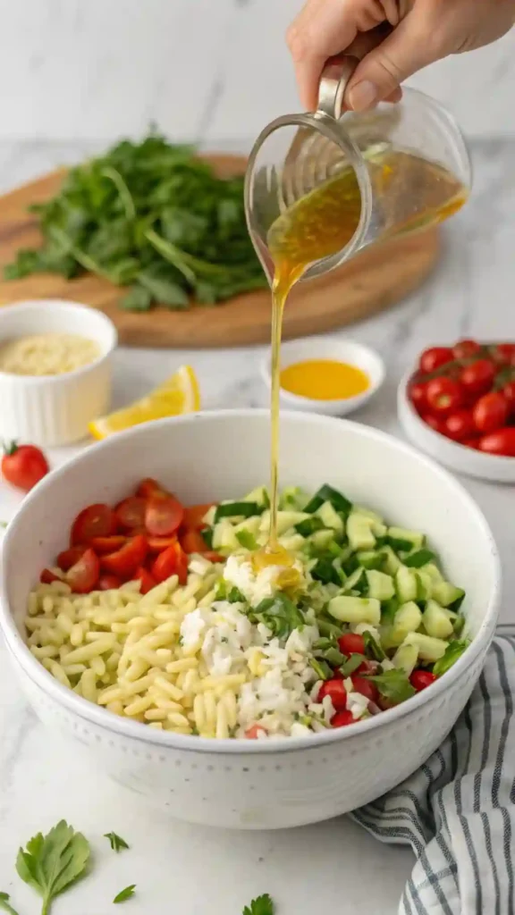Summer Orzo Salad Recipe