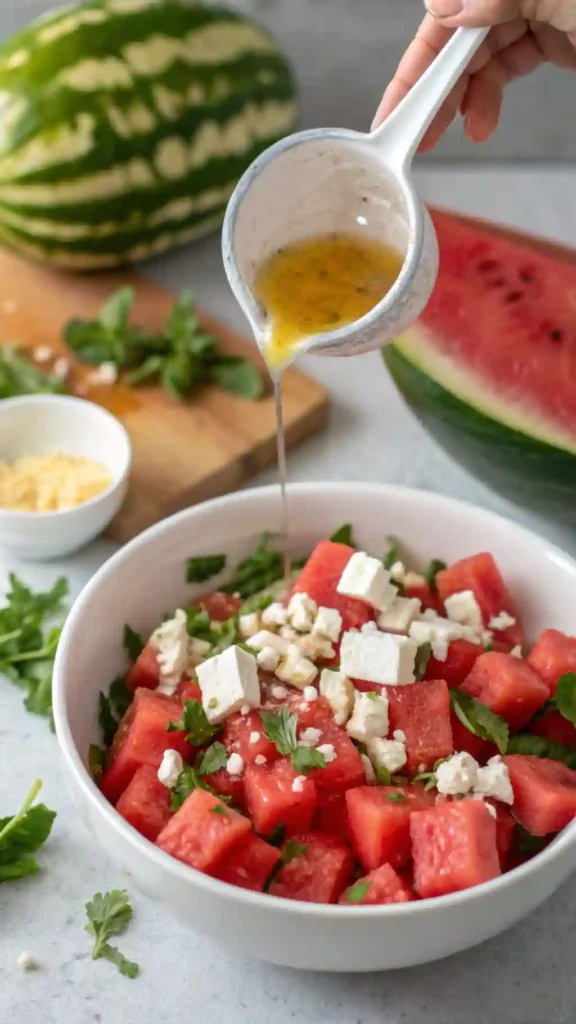 watermelon feta salad