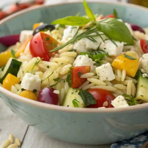 Summer Orzo Salad Recipe
