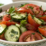tomato cucumber salad recipe