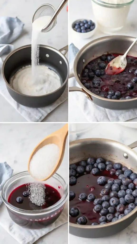 Homemade Blueberry Lemonade