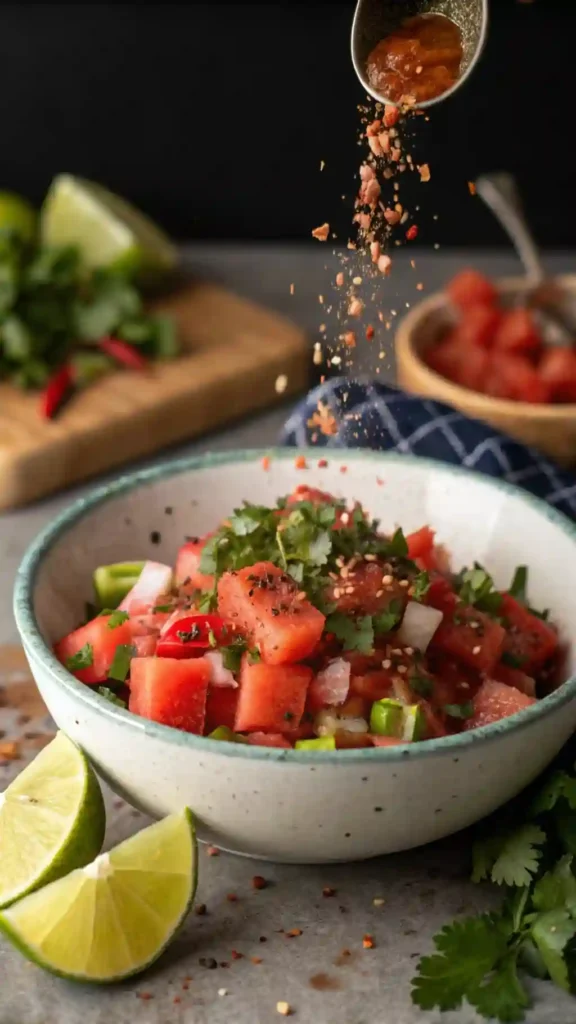 Mexican Watermelon Salad