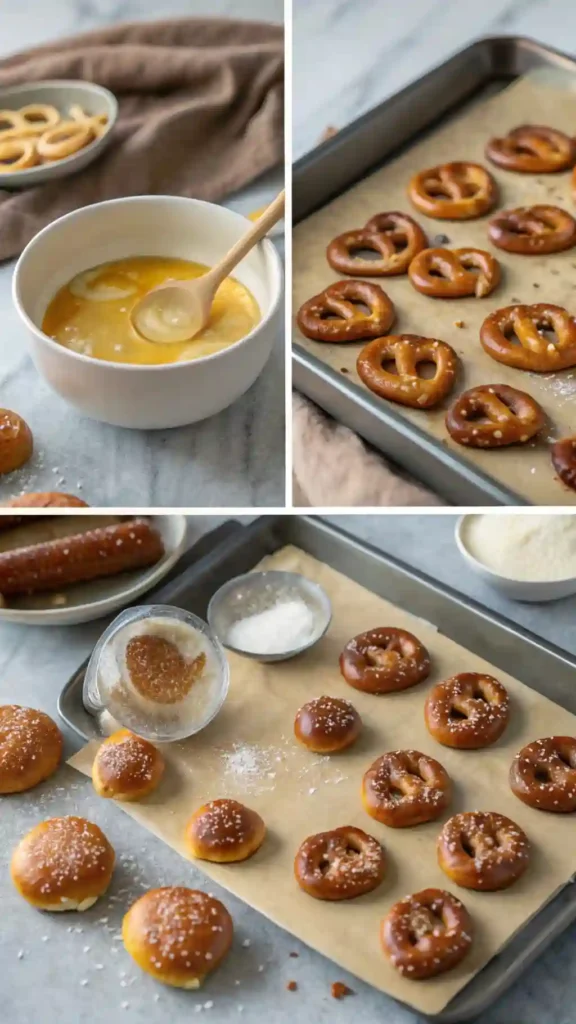 Sourdough Discard Pretzel Bites