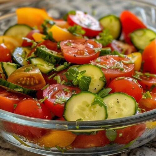 Tomato Cucumber Salad Recipe