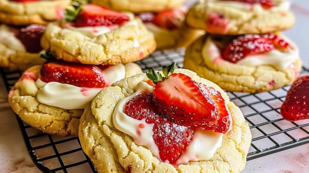 Strawberry Shortcake Cookies