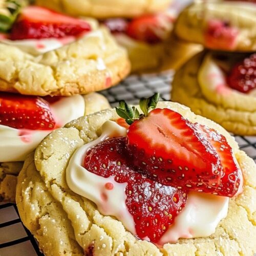 Strawberry Shortcake Cookies