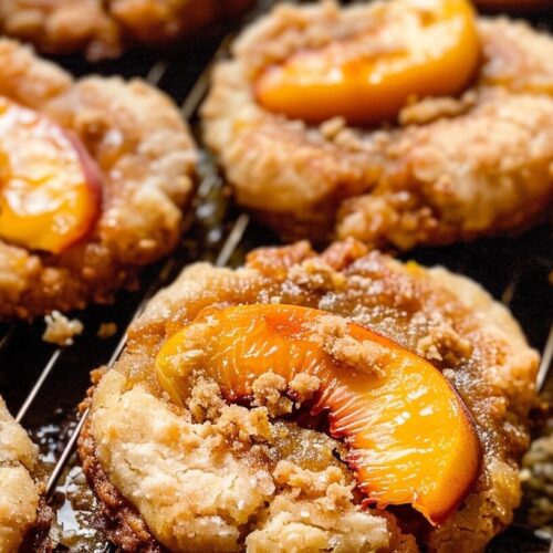 Peach Cobbler Cookies