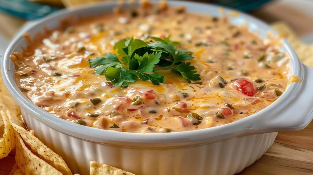 Rotel Dip Recipe – The Ultimate Cheesy, Spicy Party Dip