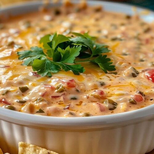 Rotel Dip Recipe – The Ultimate Cheesy, Spicy Party Dip