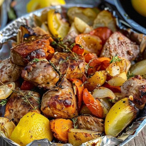 Delicious Camping Meals: Foil Packet Chicken and Veggies