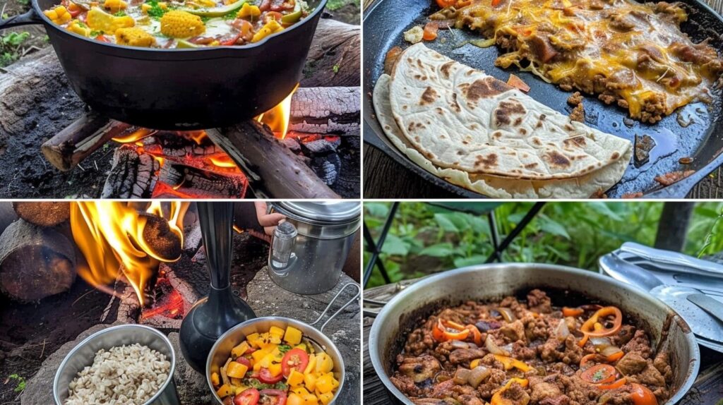 Pre Made Camping Meals: Hearty Chicken and Vegetable Foil Packets