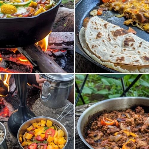 Pre Made Camping Meals: Hearty Chicken and Vegetable Foil Packets