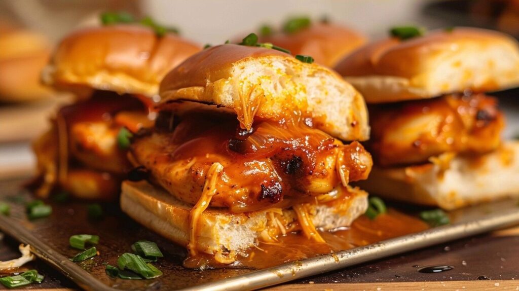 Honey Chipotle Chicken Sliders