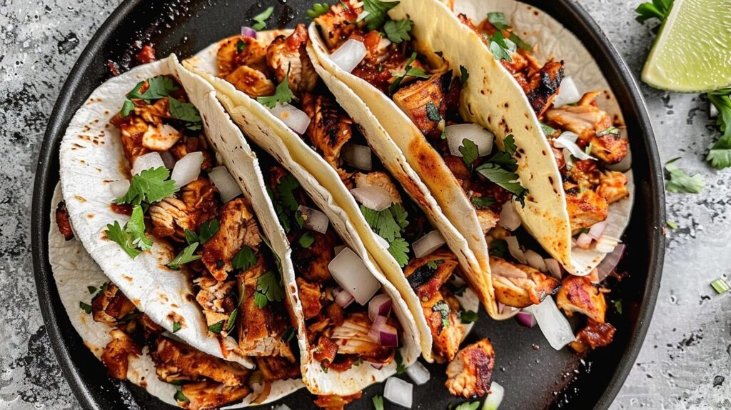 Easy Authentic Chicken Street Tacos