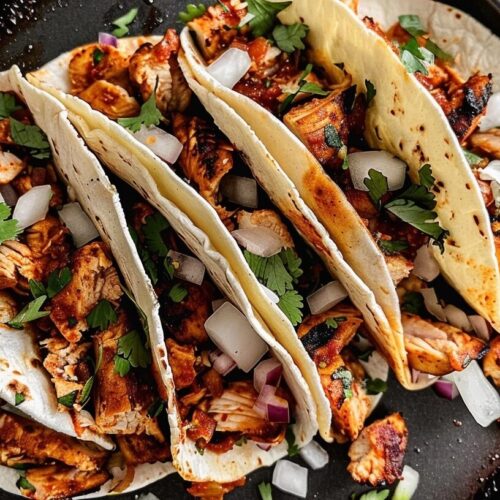 Easy Authentic Chicken Street Tacos