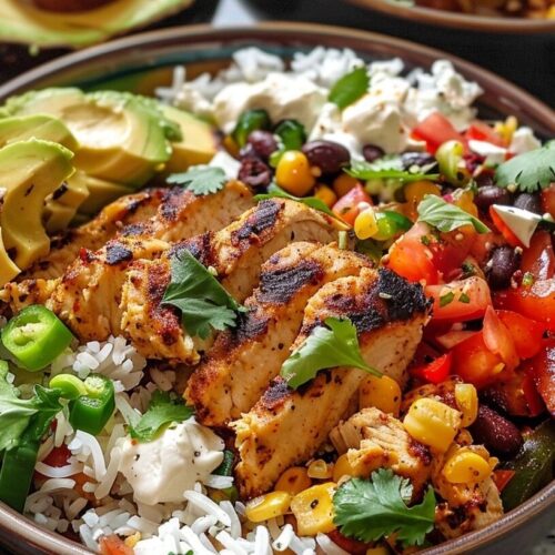 Cilantro Lime Chicken Bowl