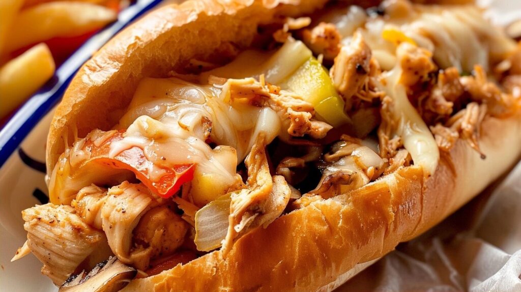 Chicken Cheesesteaks