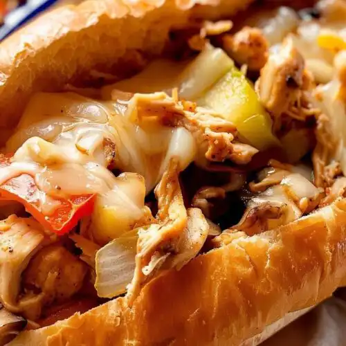 Chicken Cheesesteaks