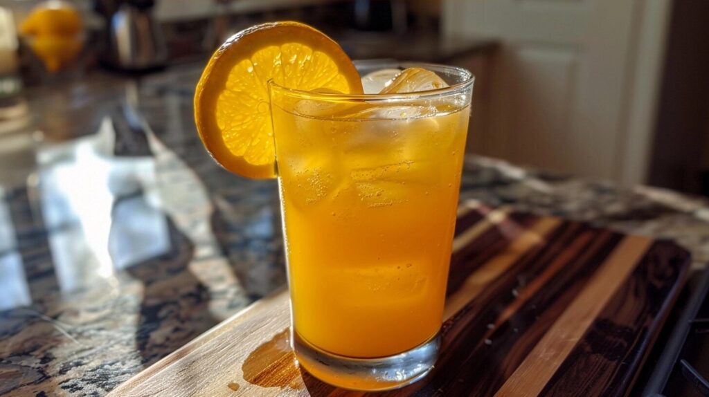 Fresh Peach Lemonade