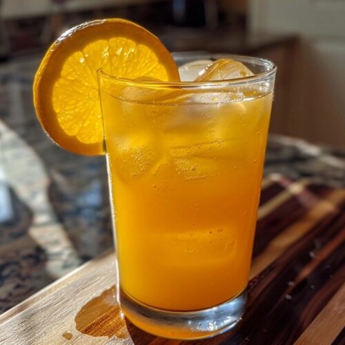 Fresh Peach Lemonade