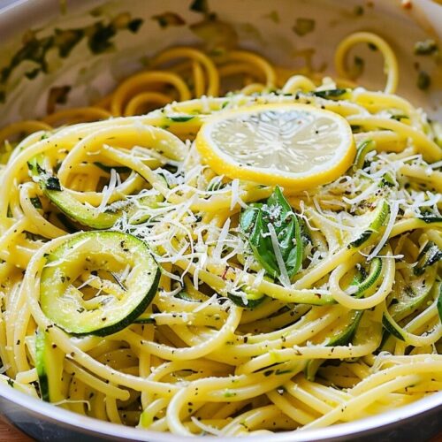 Summer Lemon Zucchini Pasta: A Bright, Fresh Seasonal Favorite