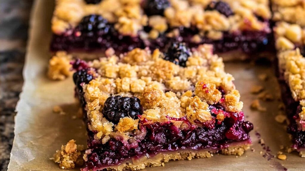 Black Mulberry Crumble Bars Recipe – Comfort in Every Bite