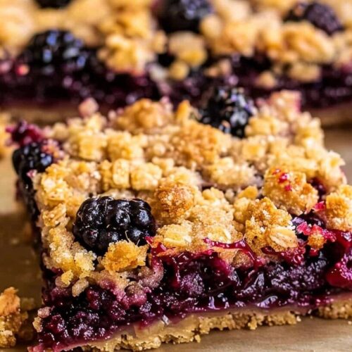 Black Mulberry Crumble Bars Recipe – Comfort in Every Bite